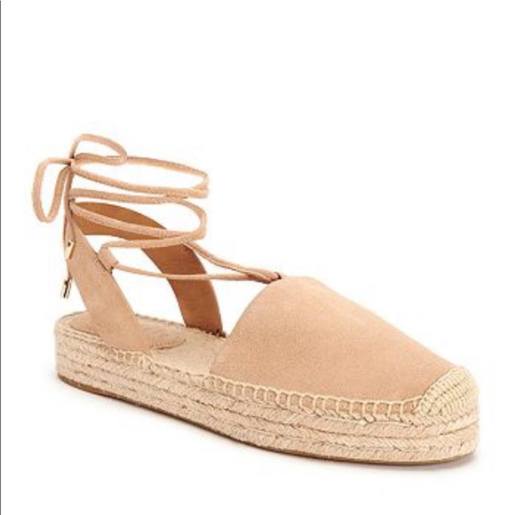 Coach Sandals - lace up espadrilles NWT - Picture 1 of 3